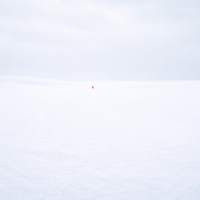 雪の日、なぜ赤い帽子は美しいのかのイメージ画像