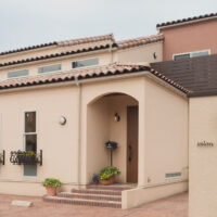 美容室新築移転外観写真